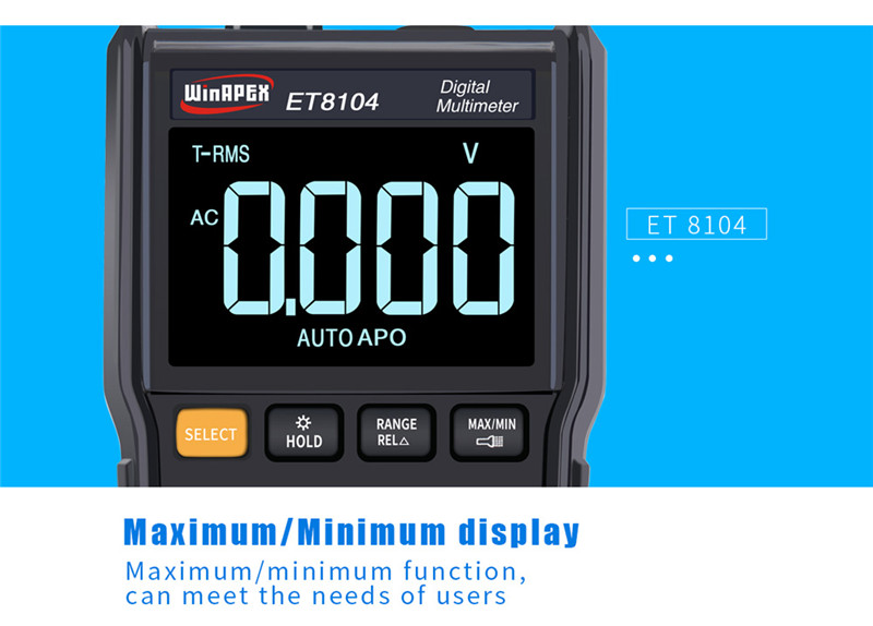 WinAPEX ET8104 Digital Multimeter