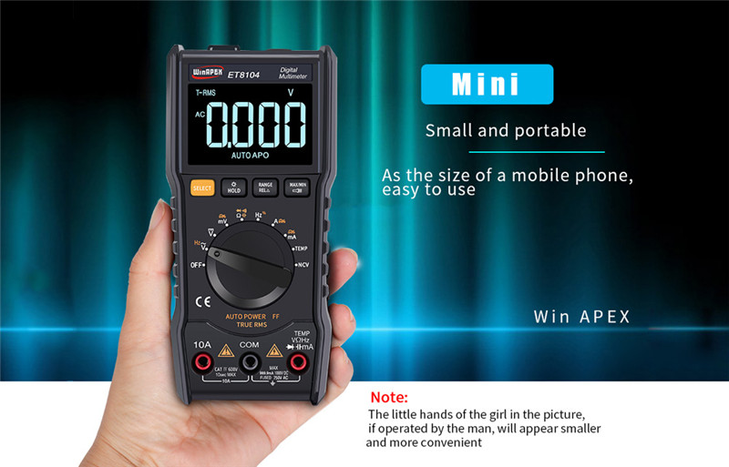 WinAPEX ET8104 Digital Multimeter