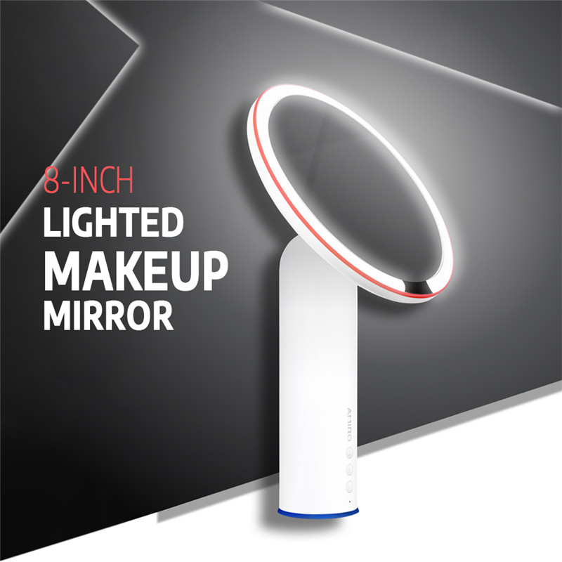 AMIRO 8-inch Lighted Makeup Mirror LED Sunlight Lamp AMIRO 8-inch Lighted Makeup Mirror LED Sunlight Lamp