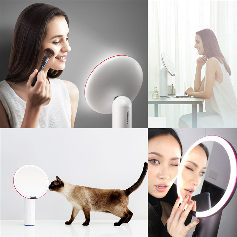 AMIRO 8-inch Lighted Makeup Mirror LED Sunlight Lamp AMIRO 8-inch Lighted Makeup Mirror LED Sunlight Lamp