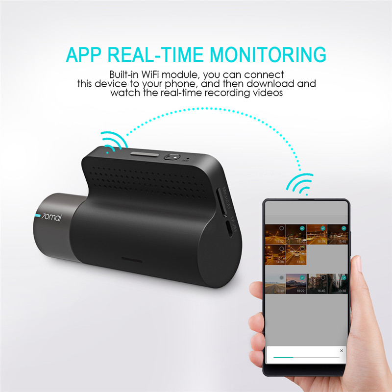 70mai D05 Mini Dash Cam APP Real-time Surveillance Monitor