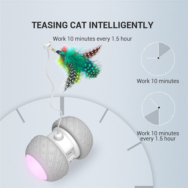 Smart Electronic Cat Toy Automatic Sensing Obstacles