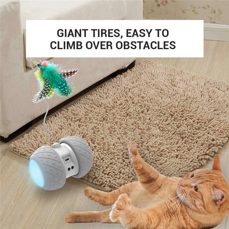 Smart Electronic Cat Toy Automatic Sensing Obstacles
