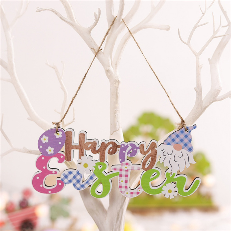 party wooden pendant christmas festival decoration