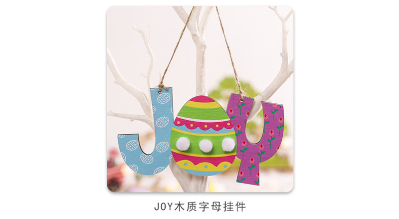 party wooden pendant christmas festival decoration