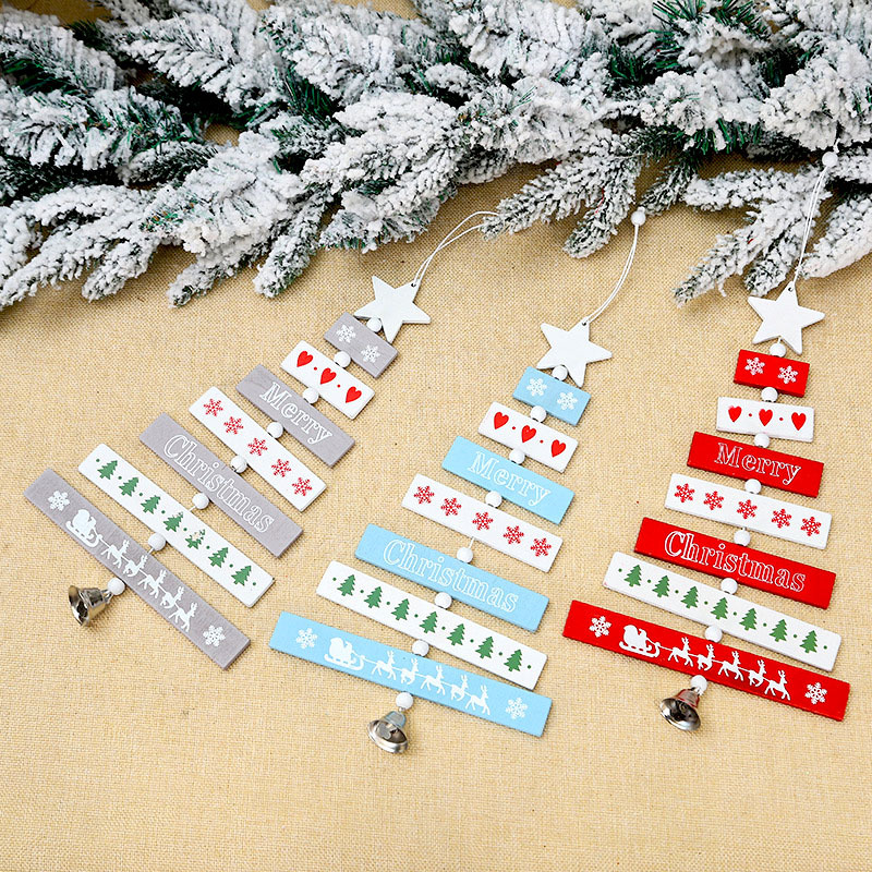 chimes string bell christmas tree pendants hanging decoration