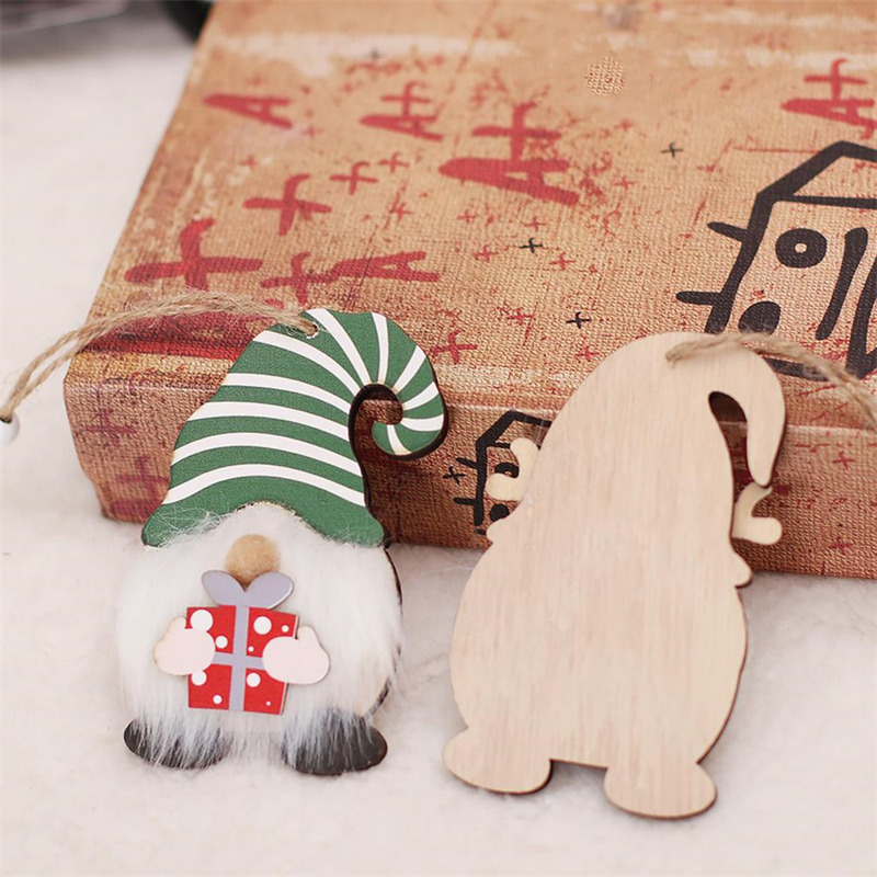 plush beard xmas pendants christmas hanging decoration