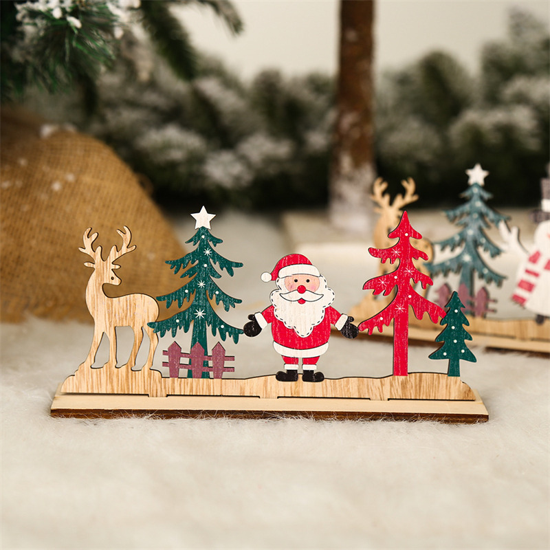 xmas ornaments handmade wooden christmas decoration