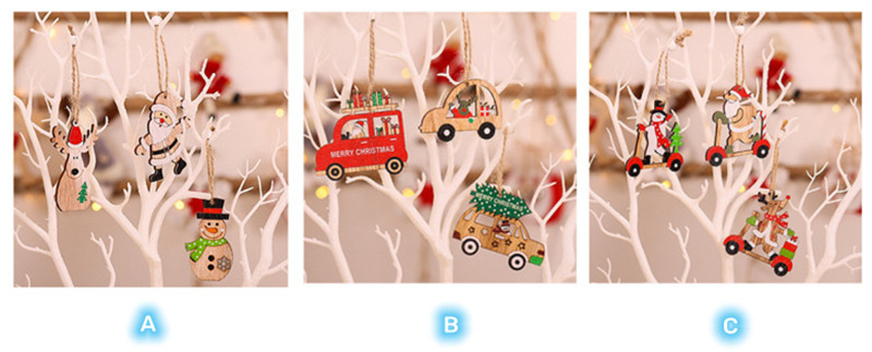 xmas wooden tags pendants christmas hanging ornament xmas wooden tags pendants christmas hanging ornament