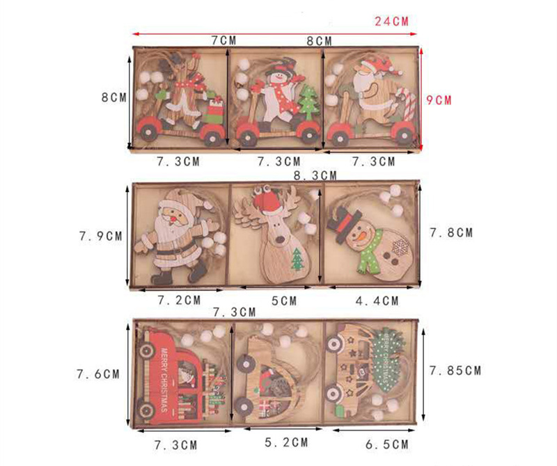 xmas wooden tags pendants christmas hanging ornament xmas wooden tags pendants christmas hanging ornament