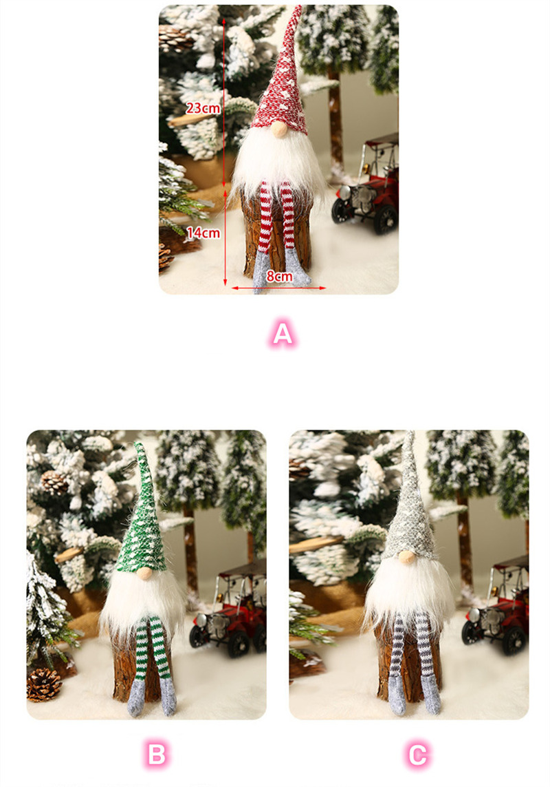 lighted knitted long leg gnomes tomte ornament christmas decoration lighted knitted long leg gnomes tomte ornament christmas decoration