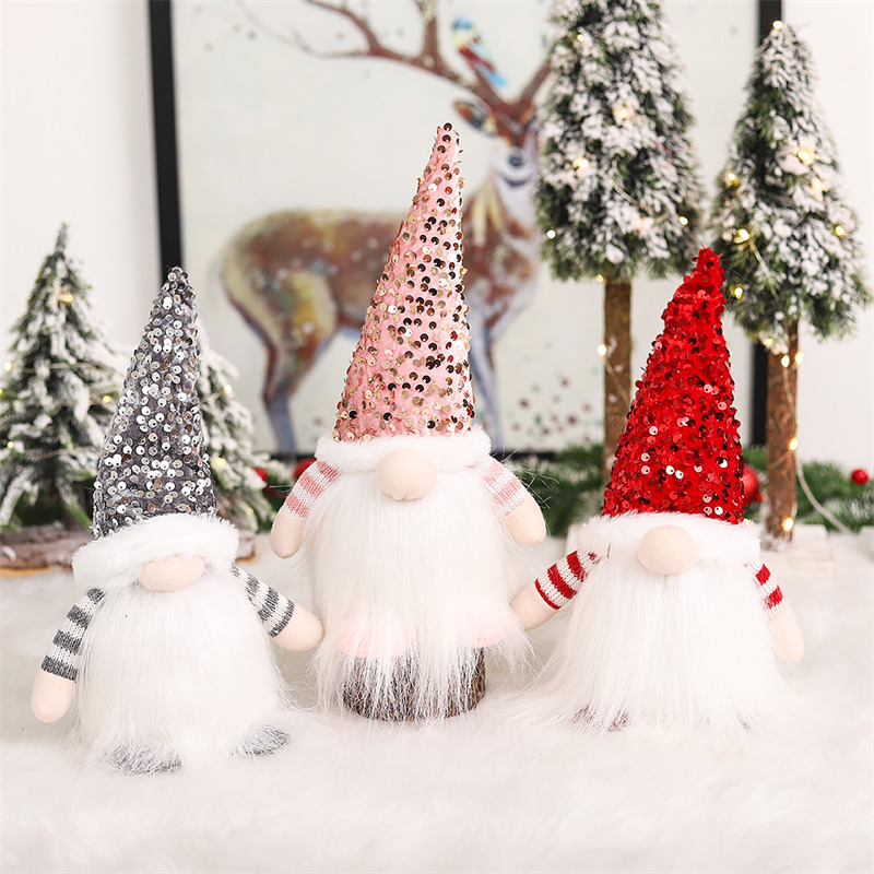 bling lighted gnomes ornament christmas decoration