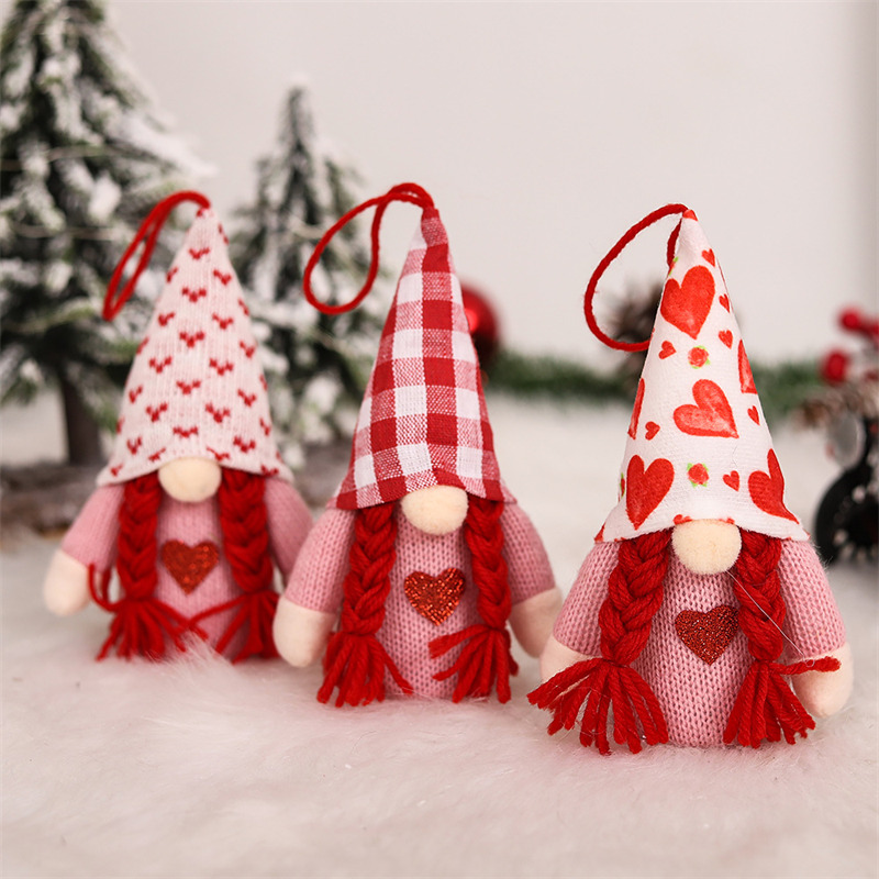 lighted gnomes knitted tomte ornament christmas decoration