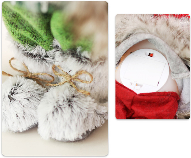 lighted christmas swedish gnome tomte scandinavian plush doll decoration lighted christmas swedish gnome tomte scandinavian plush doll decoration