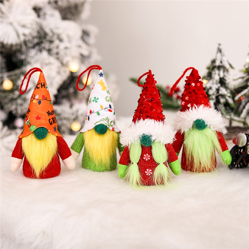 lighted plush gnomes tomte christmas decoration