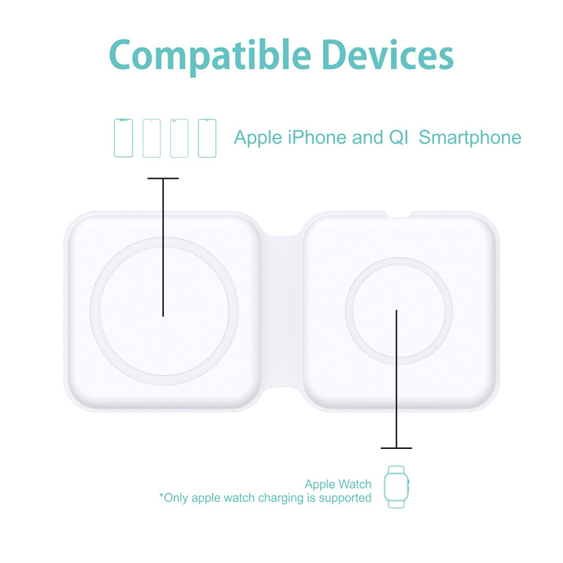 2 in 1 Foldable MagSafe Charger