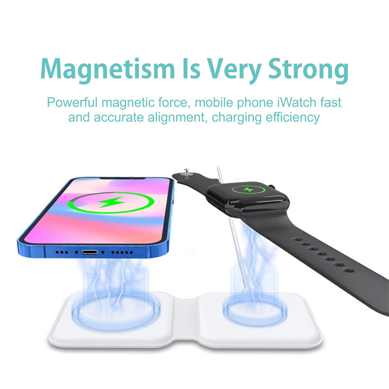 2 in 1 Foldable MagSafe Charger