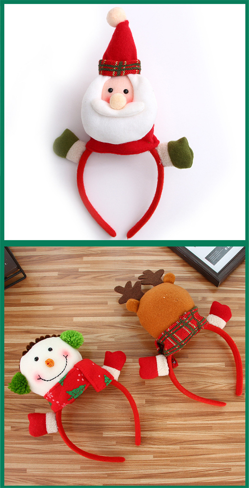 xmas headbands christmas hair hoops party decoration xmas headbands christmas hair hoops party decoration