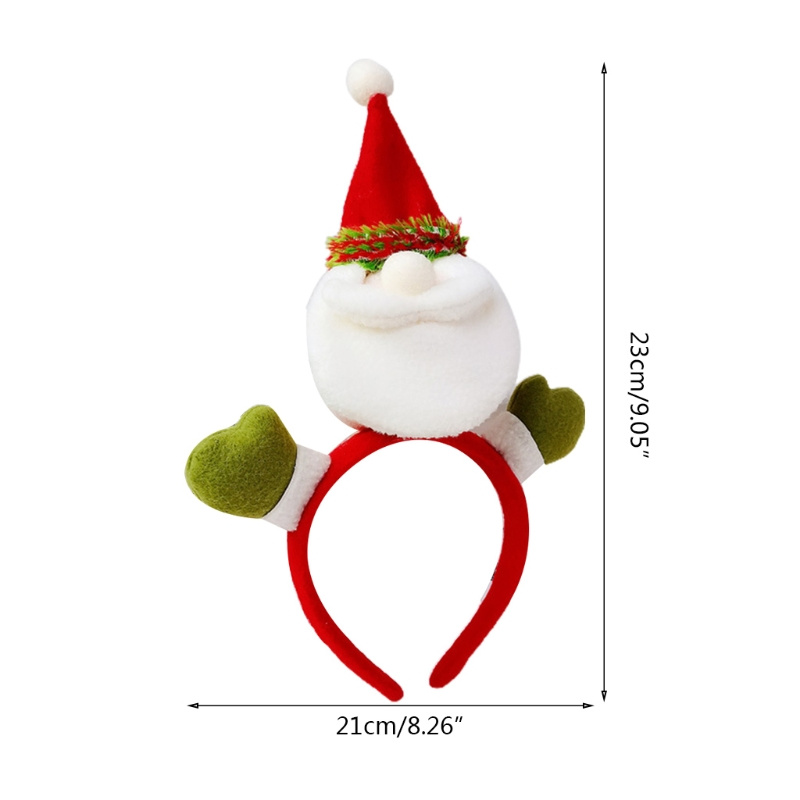 xmas headbands christmas hair hoops party decoration