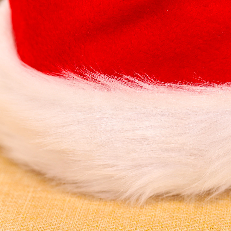 classic long plush adult christmas hats