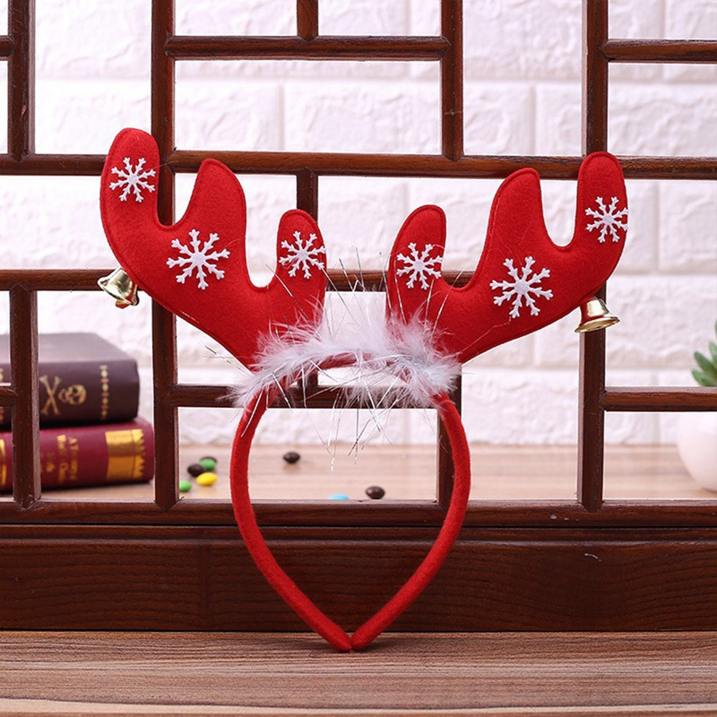 christmas snowflake reindeer antler headbands christmas snowflake reindeer antler headbands