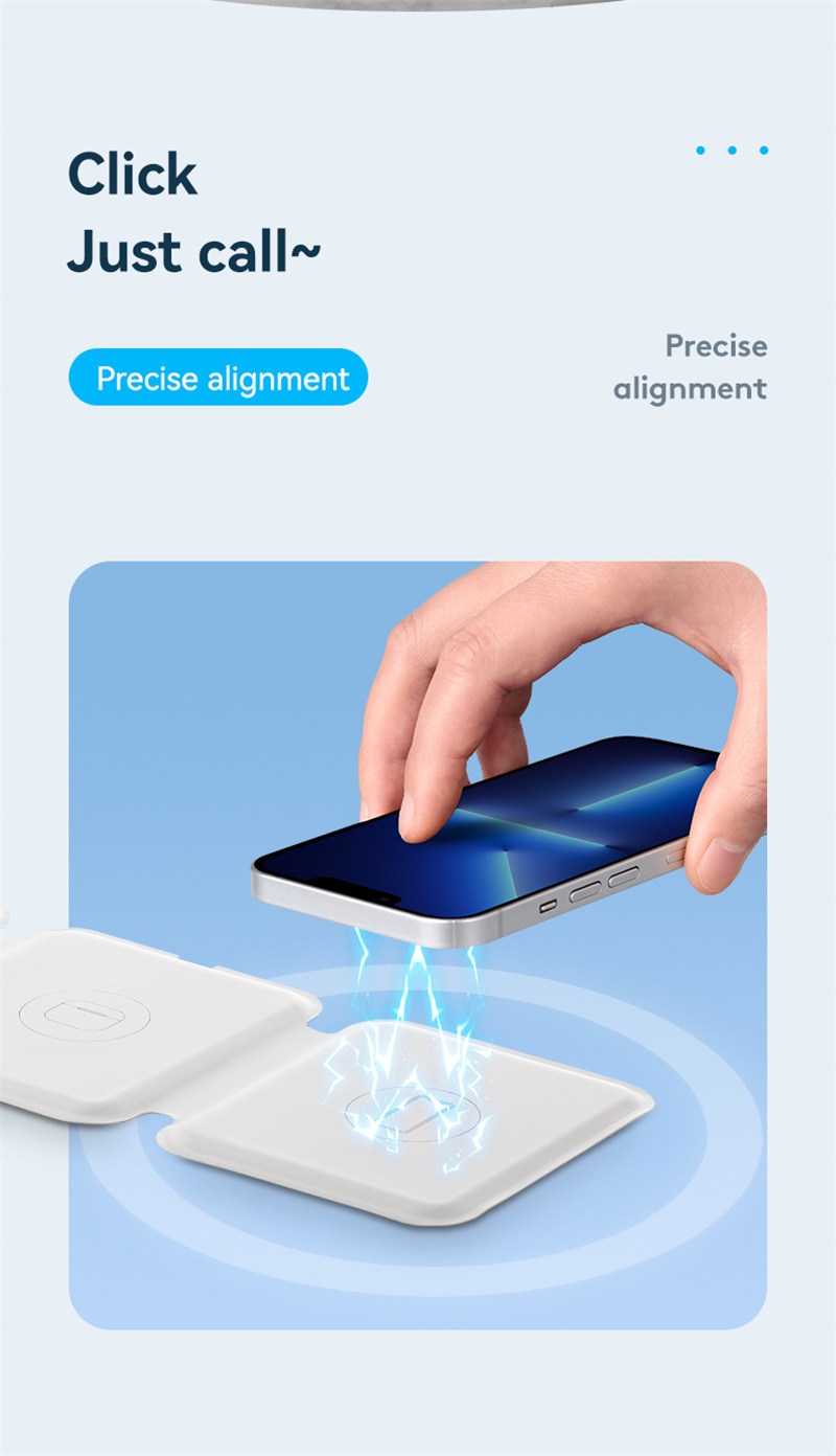 3 in 1 foldable wireless chargers charing dock 3 in 1 foldable wireless chargers charing dock