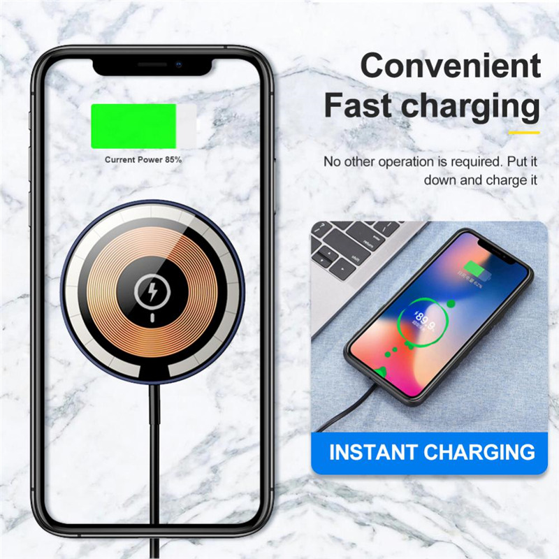 15W wireless chargers table fast charing dock