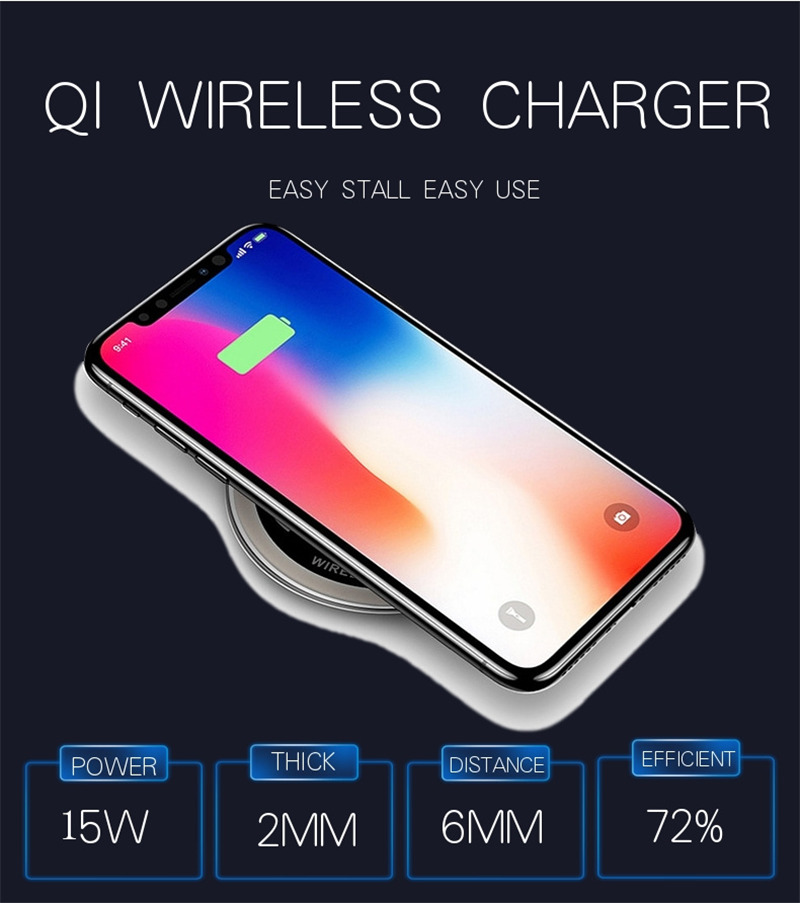 15w desk embeded wireless chargers duick charing dock