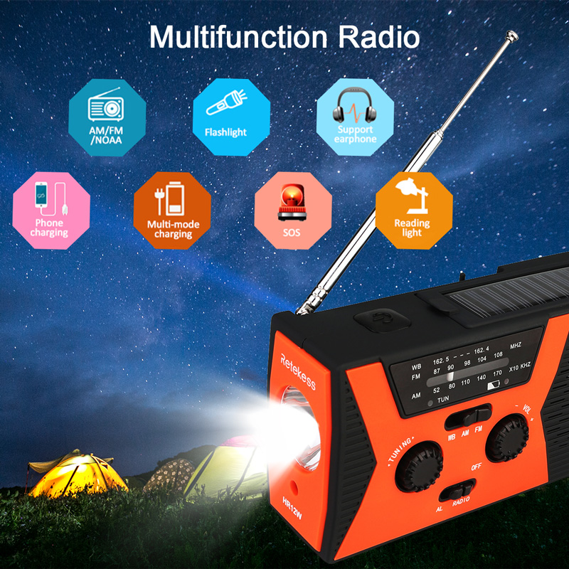 retekess hr12w portable radios