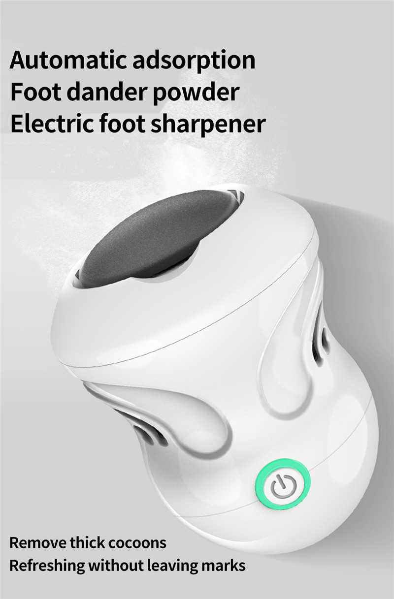 portable rechargeable foot file grinder feet callus remover