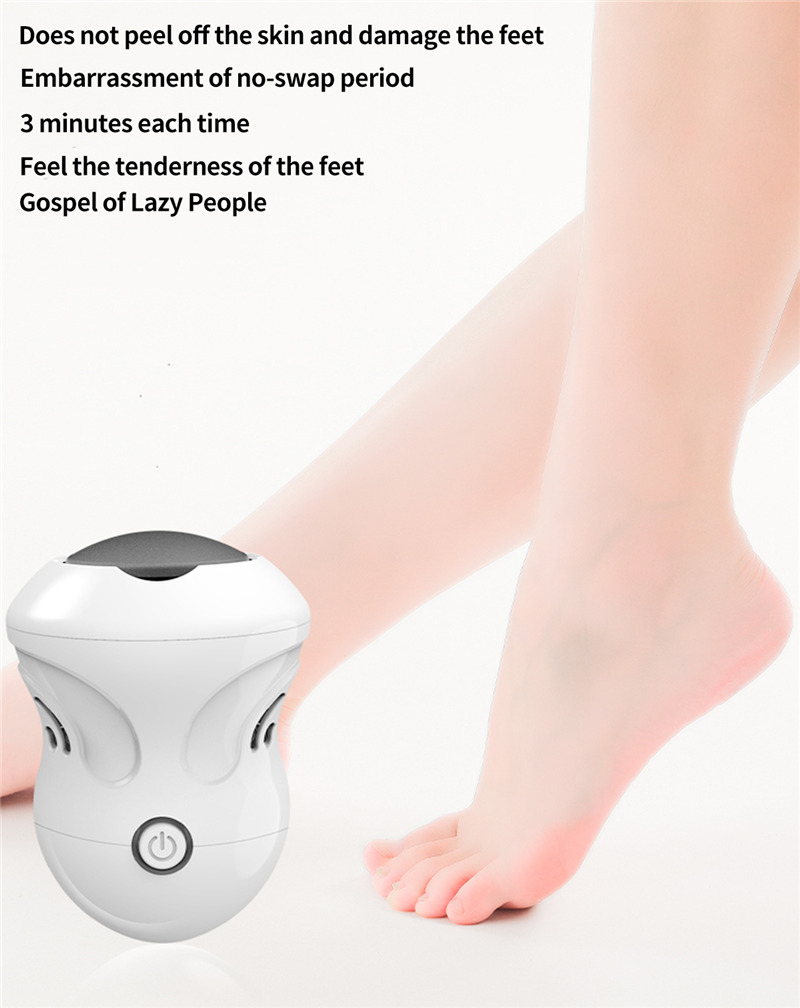portable rechargeable foot file grinder feet callus remover