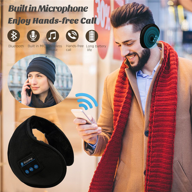 bluetooth ear muffs headphone