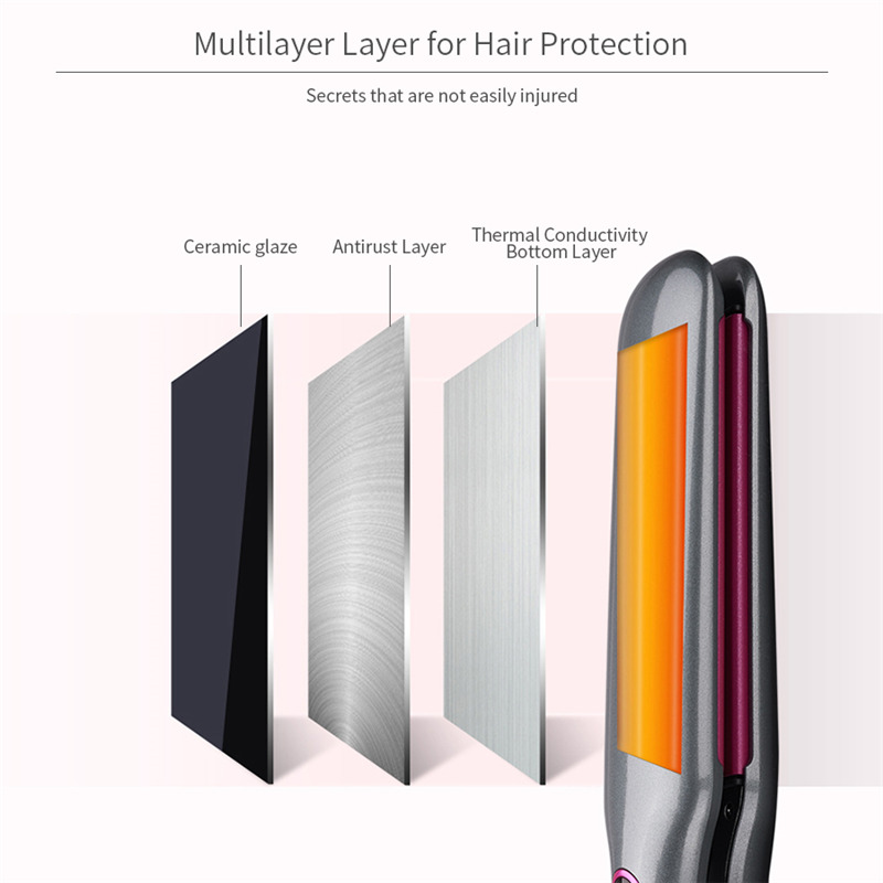 2 in 1 hair straightener and hair curling flat iron 2 in 1 hair straightener and hair curling flat iron