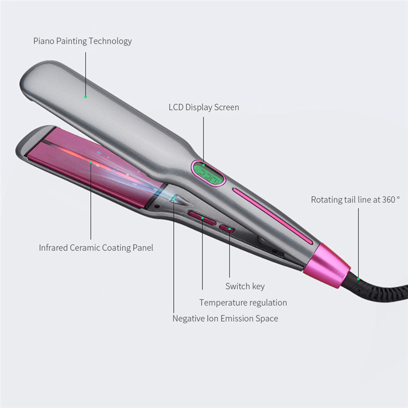 2 in 1 hair straightener and hair curling flat iron 2 in 1 hair straightener and hair curling flat iron