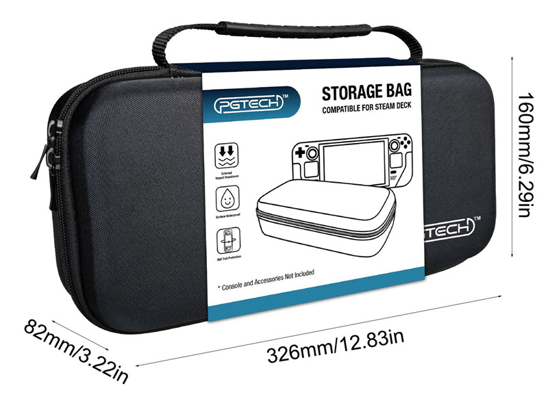 portable steam deck carry case handbag