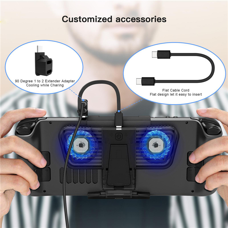 steam deck cooling fan holder stand