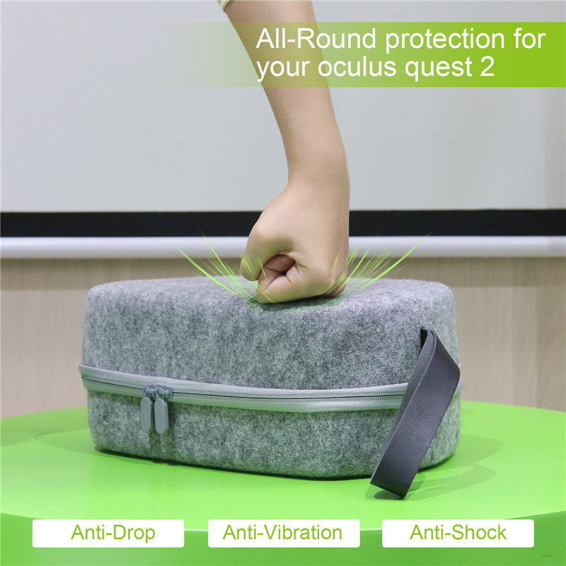 Oculus Quest 2 hard travel carrying case storage bag Oculus Quest 2 hard travel carrying case storage bag