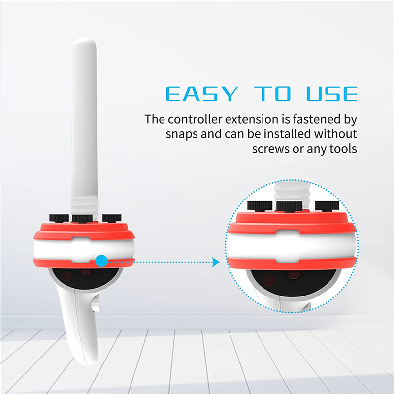 Oculus Quest 2 light up controller grips for beat saber handles Oculus Quest 2 light up controller grips for beat saber handles