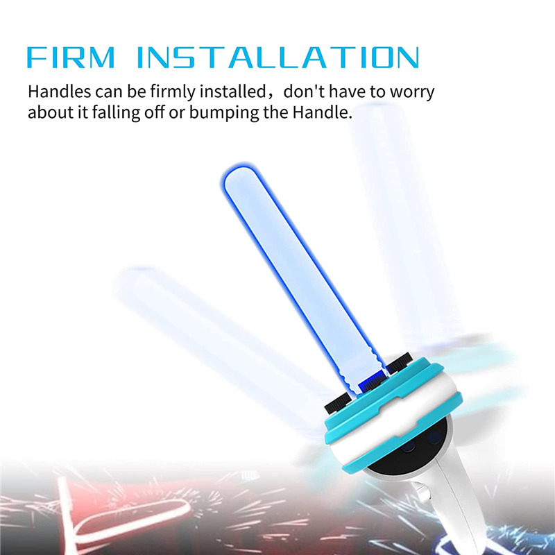 Oculus Quest 2 light up controller grips for beat saber handles Oculus Quest 2 light up controller grips for beat saber handles