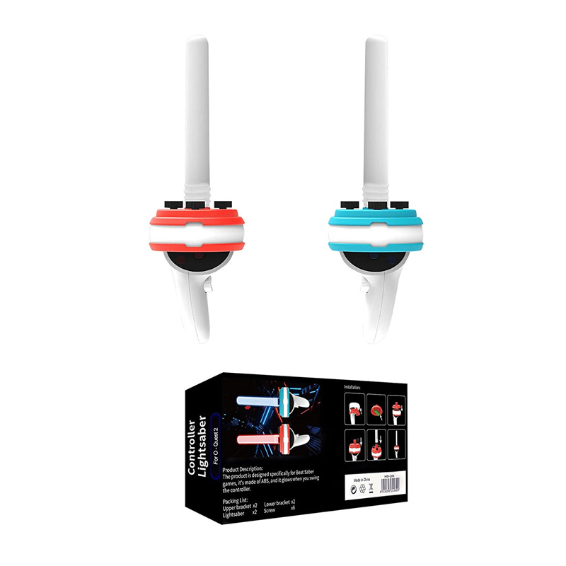 Oculus Quest 2 light up controller grips for beat saber handles Oculus Quest 2 light up controller grips for beat saber handles