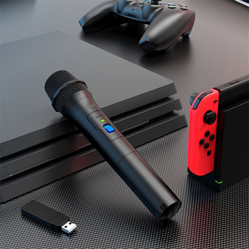 karaoke game microphone wireless hifi mic for sony ps switch xbox