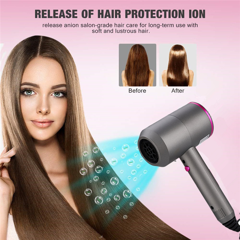 ionic hair dryer 1800W salon AC motor styling tool