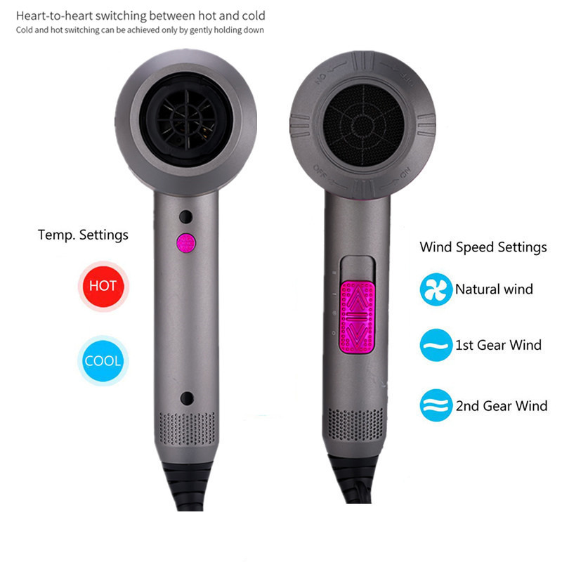 ionic hair dryer 1800W salon AC motor styling tool