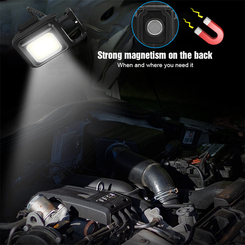 mini rechargeable COB keychain light mini rechargeable COB keychain light