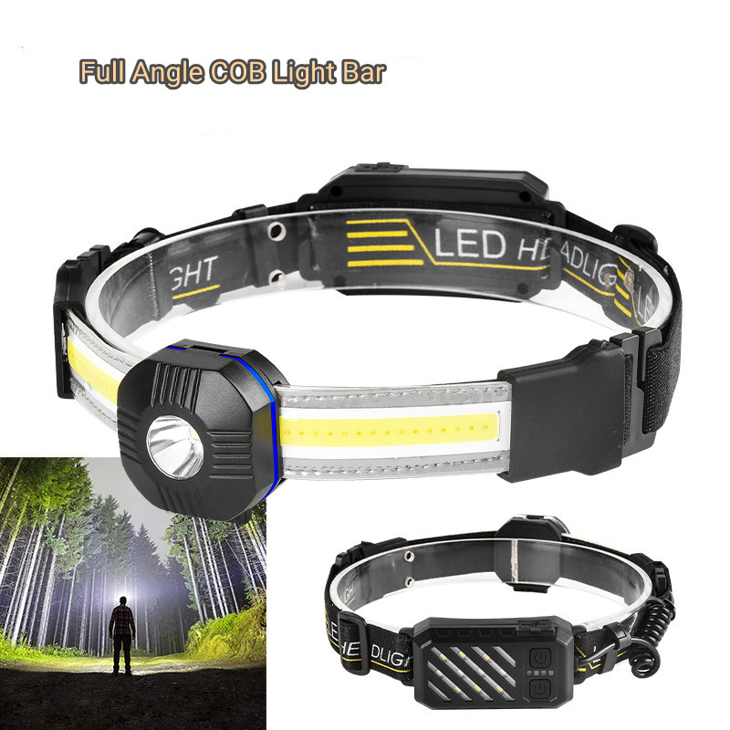 outdoor COB headlight full view led bar headlamp