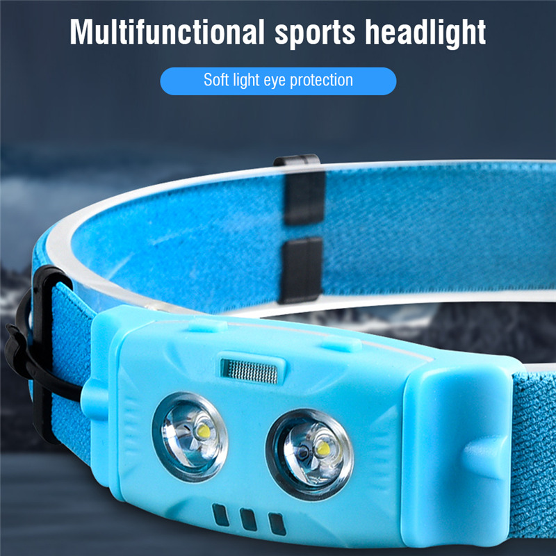 mini headlamp 1500mAh rechargeable headlight