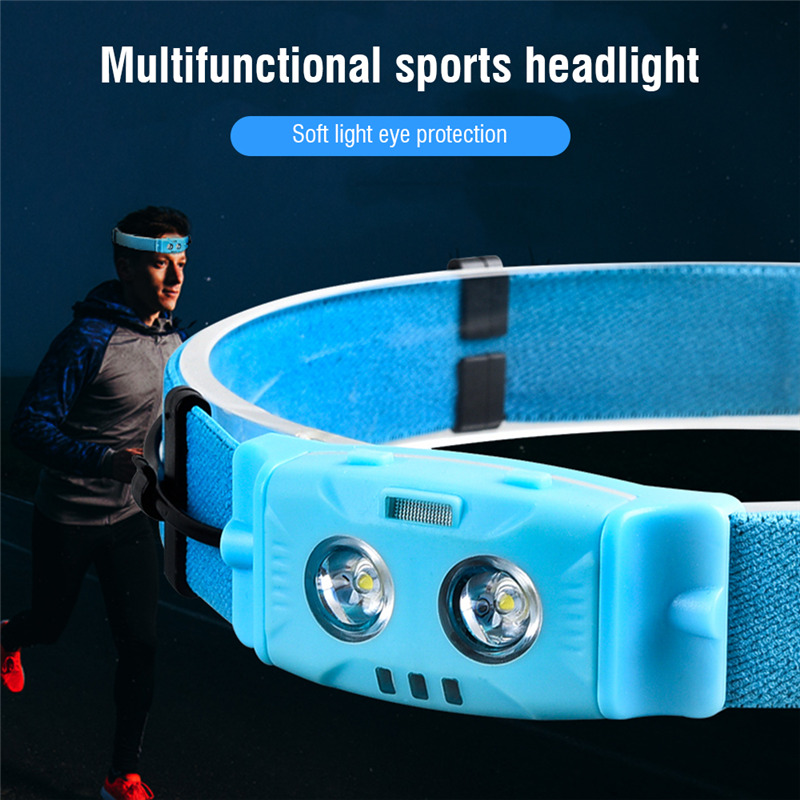 mini headlamp 1500mAh rechargeable headlight