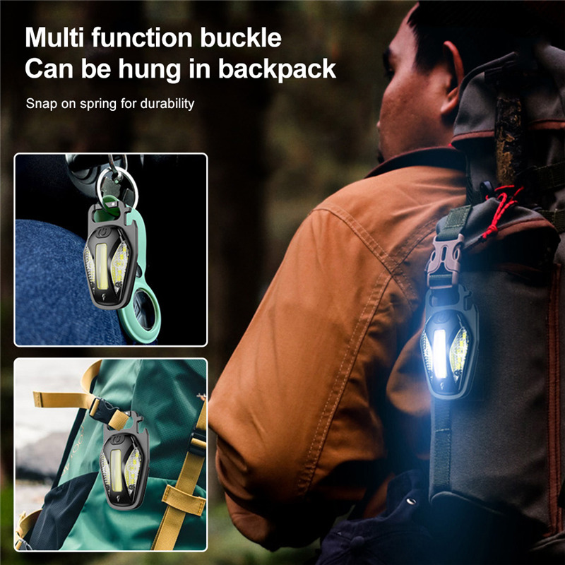 rechargeable mini COB keychain work light rechargeable mini COB keychain work light