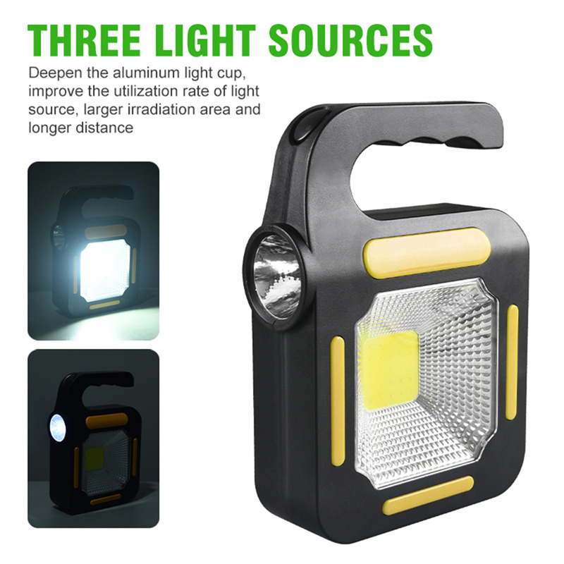 waterproof portable solar power USB rechargeable led torch