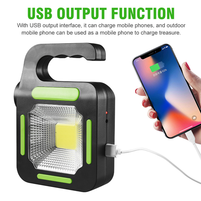 waterproof portable solar power USB rechargeable led torch